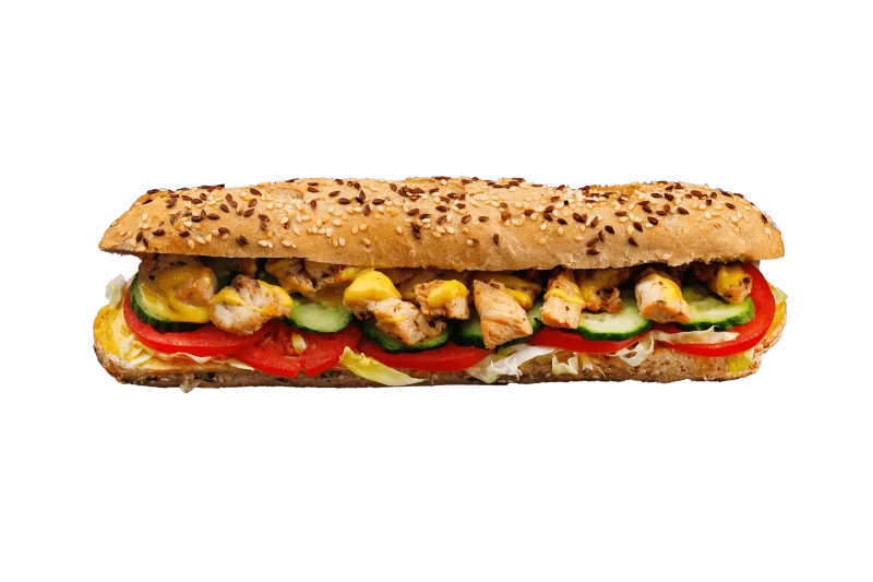 premium mezes mustaros csirke szendvics