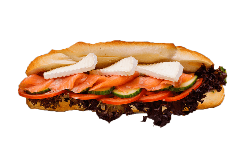 Norvég diák szendvics