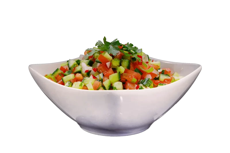 Izraeli saláta zöldségekből